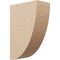 Ekena Millwork 5"W x 10"D x 15"H Classic Durham Rough Cedar Woodgrain TimberThane Corbel, Primed Tan CORUR05X10X15DURRCPR - alternate 1